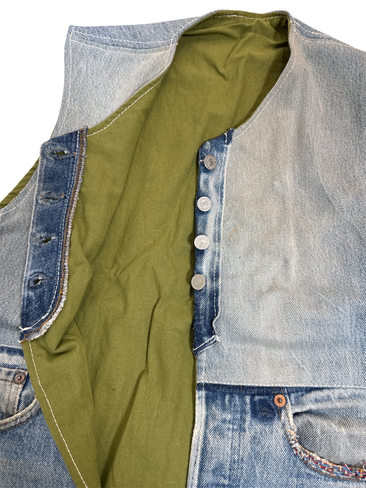 Levi'sヴィンテージデニム リバーシブルベスト